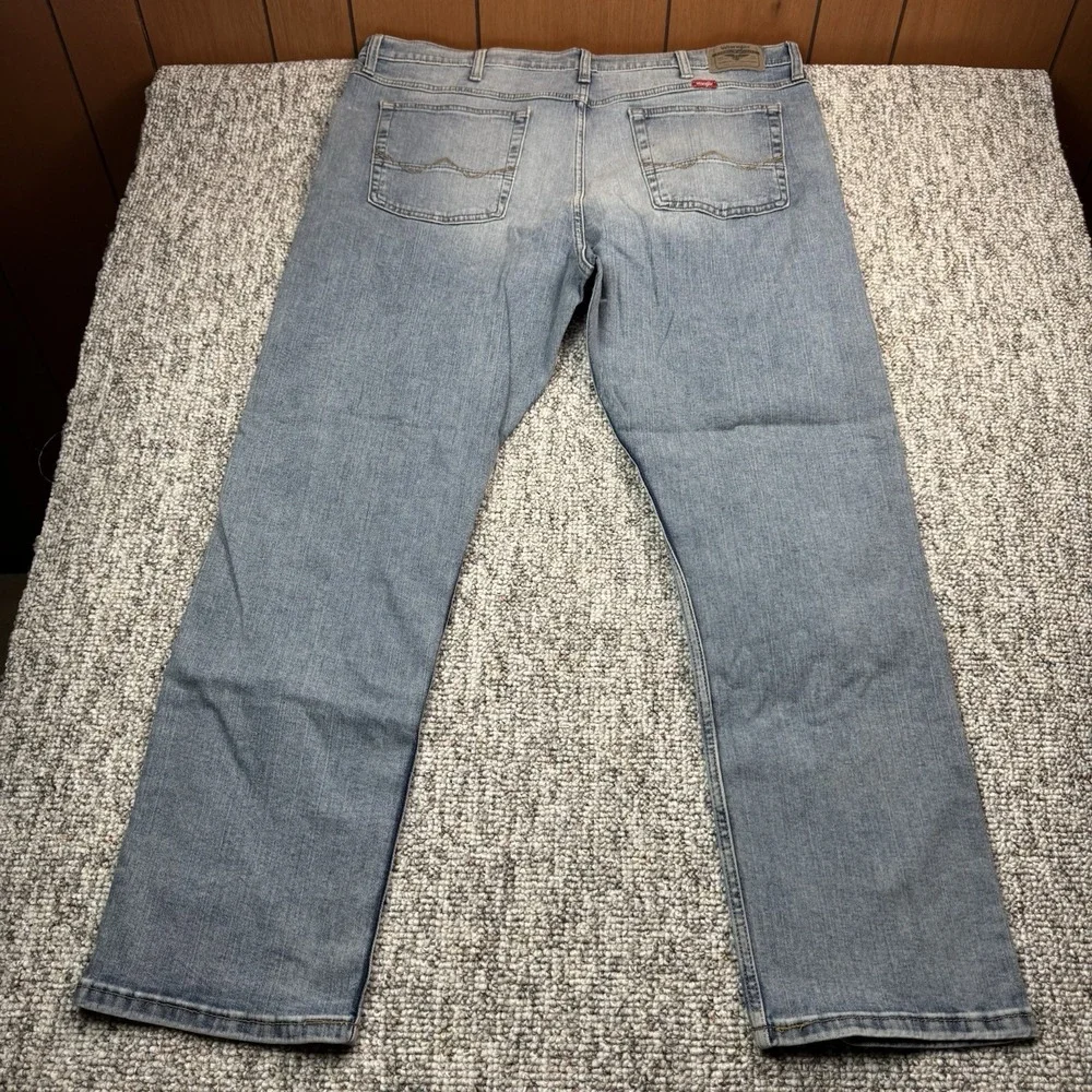 Wrangler Jeans Mens 40x32 Five Star Premium Slim Straight Blue Denim NWT